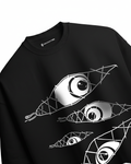 All Eyes On Me - Unisex Terry Oversized Tee