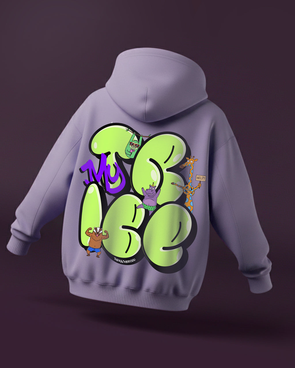 My Tribe - Unisex Oversized Hoodie