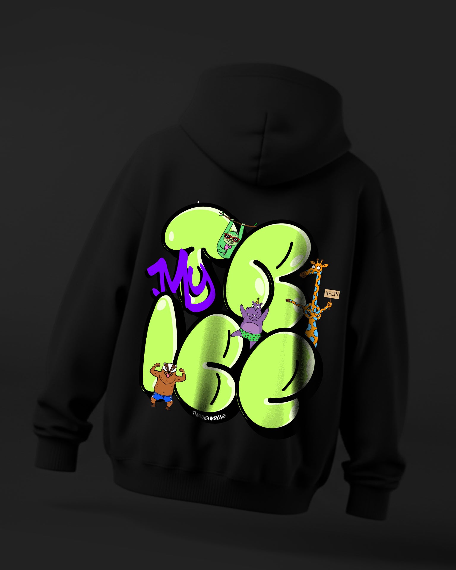 My Tribe - Unisex Oversized Hoodie