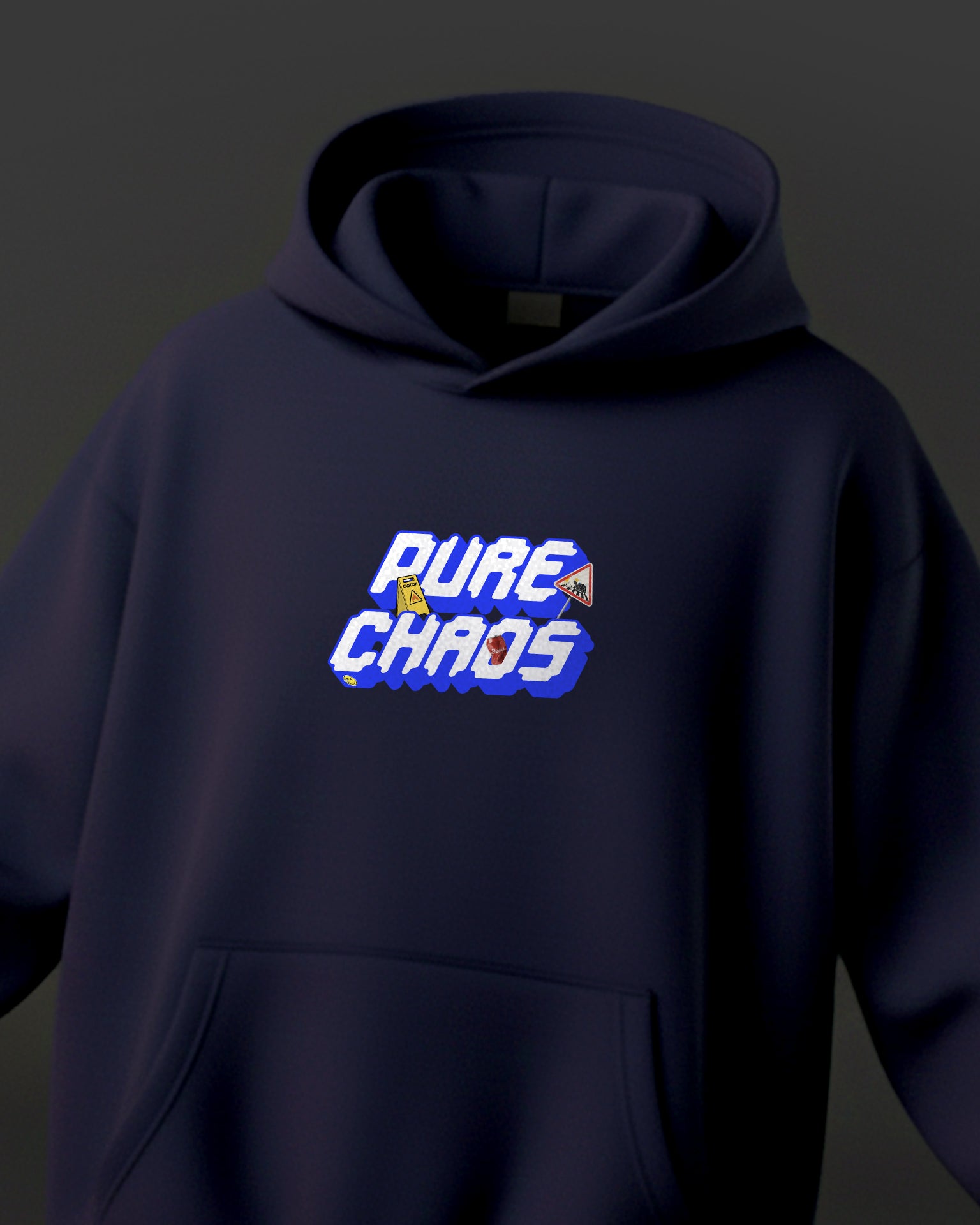 Pure Chaos - Unisex Oversized Hoodie