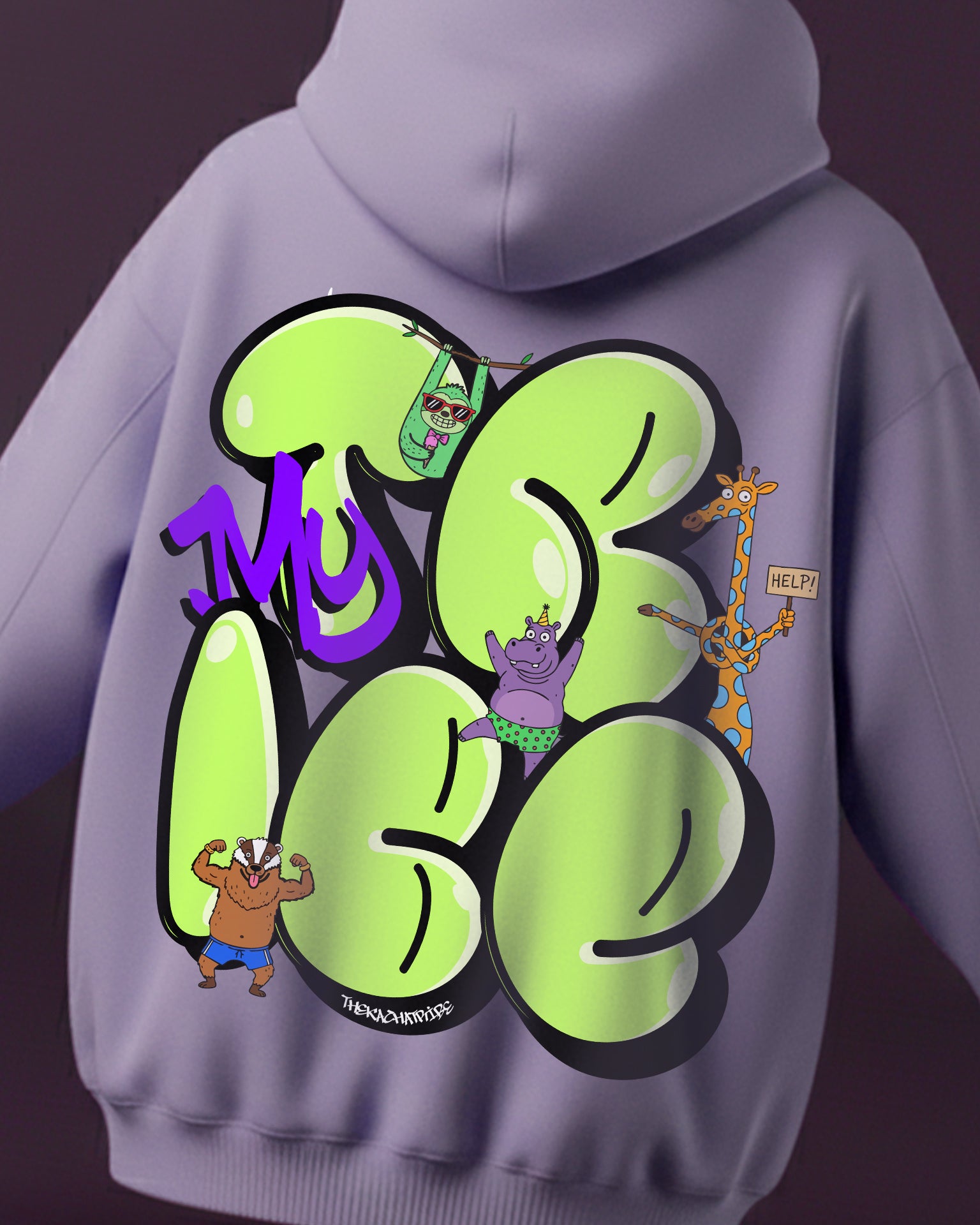 My Tribe - Unisex Oversized Hoodie