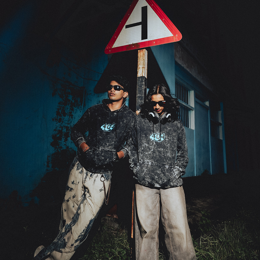 404 - Unisex Acid Washed Hoodie