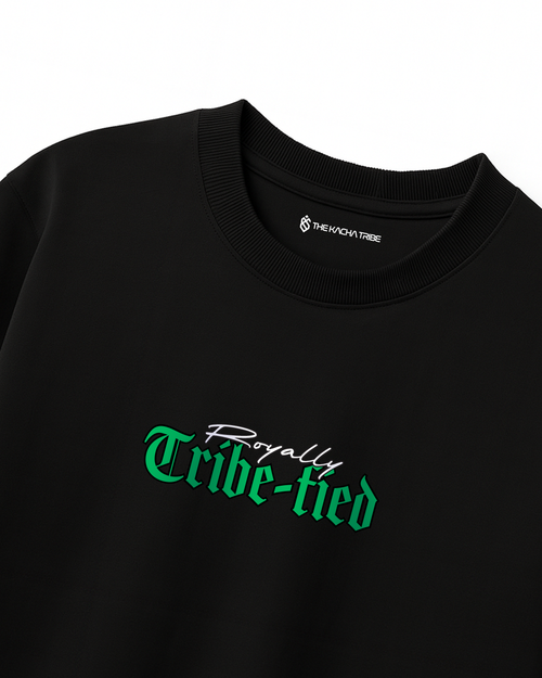 Capybara Black - Unisex Terry Oversized Tee