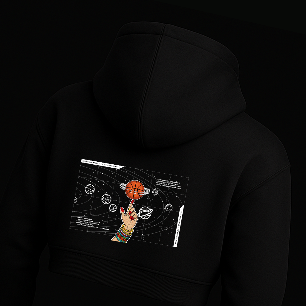 404 - Female Cropped Hoodie