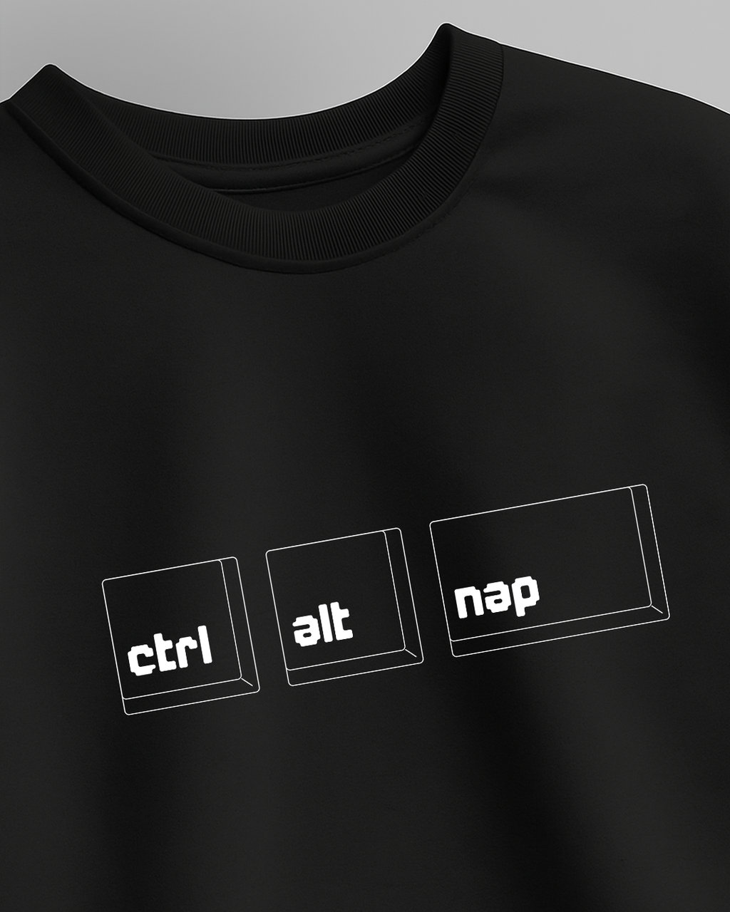 Ctrl Alt Nap - Unisex Oversized Classic T-Shirt