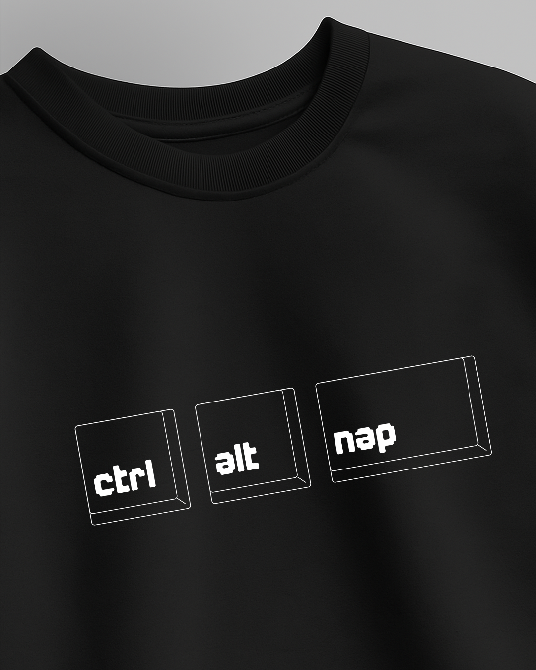 Ctrl Alt Nap - Unisex Oversized Classic T-Shirt