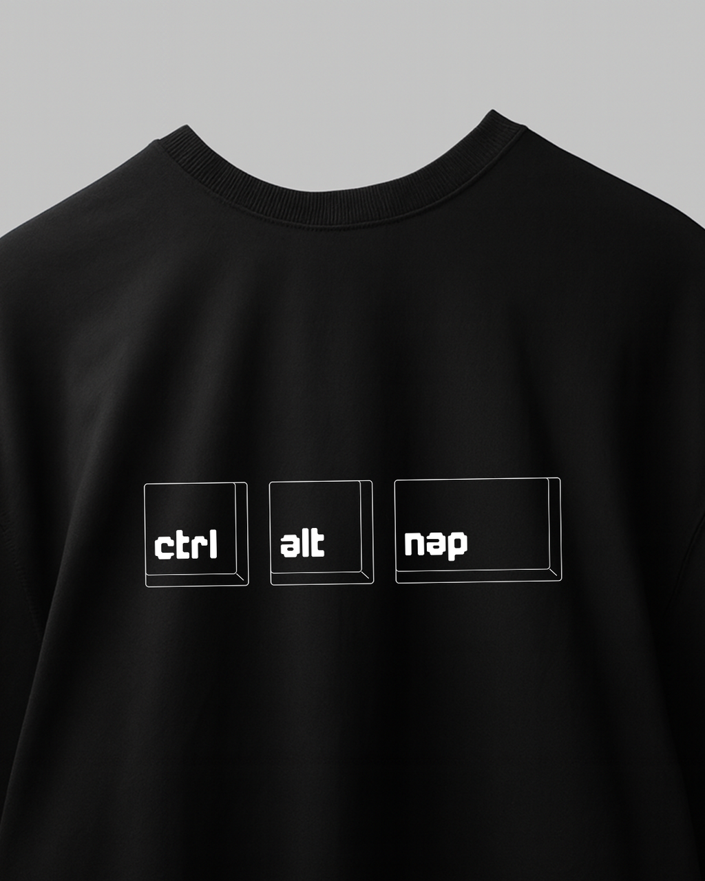 Ctrl Alt Nap - Unisex Oversized Classic T-Shirt