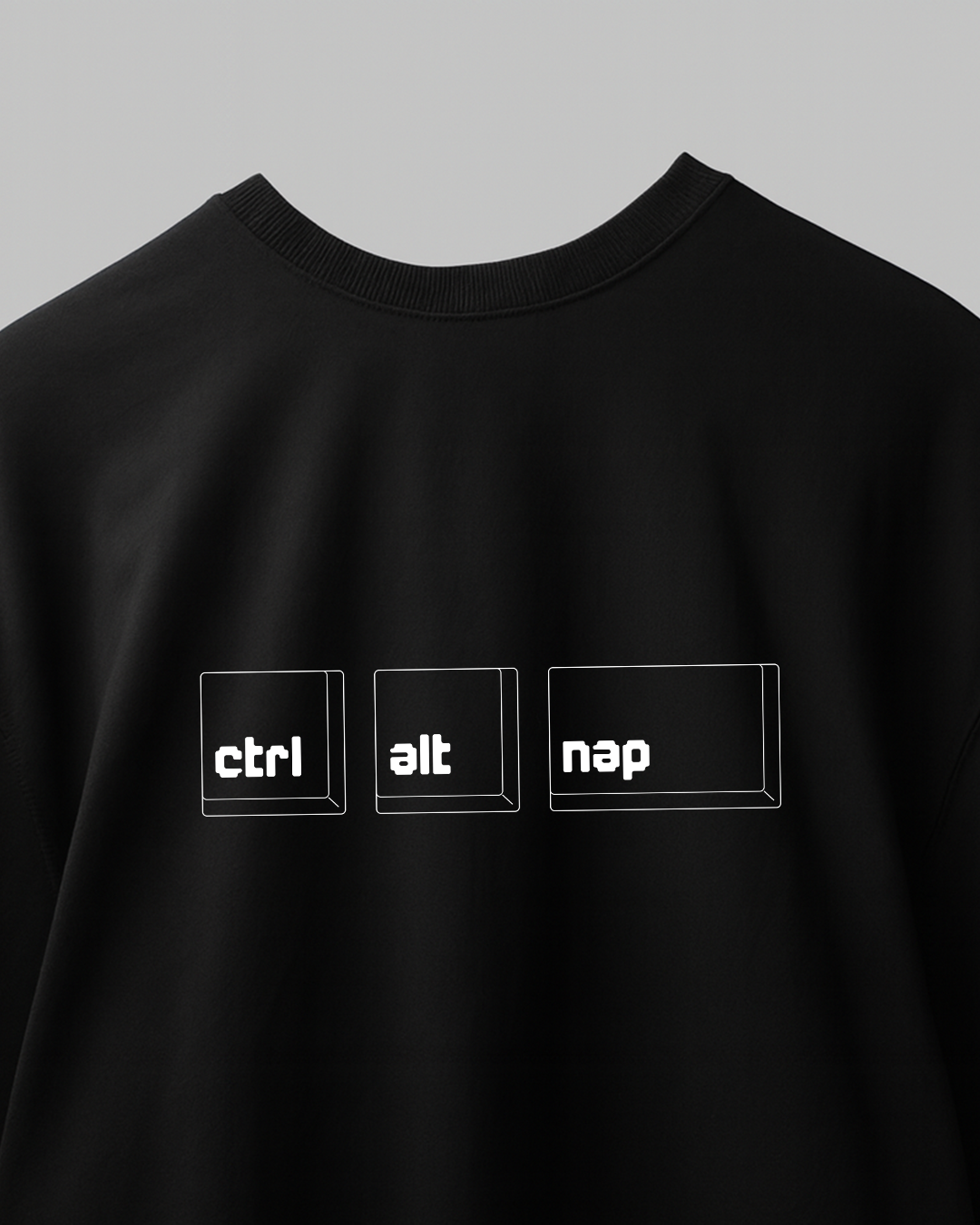 Ctrl Alt Nap - Unisex Oversized Classic T-Shirt