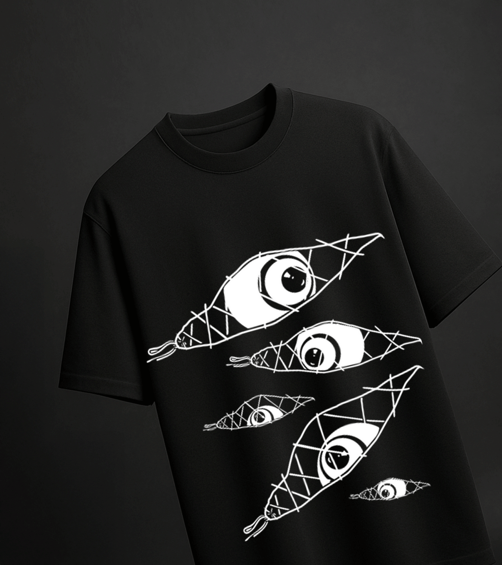 All Eyes On Me - Unisex Terry Oversized Tee