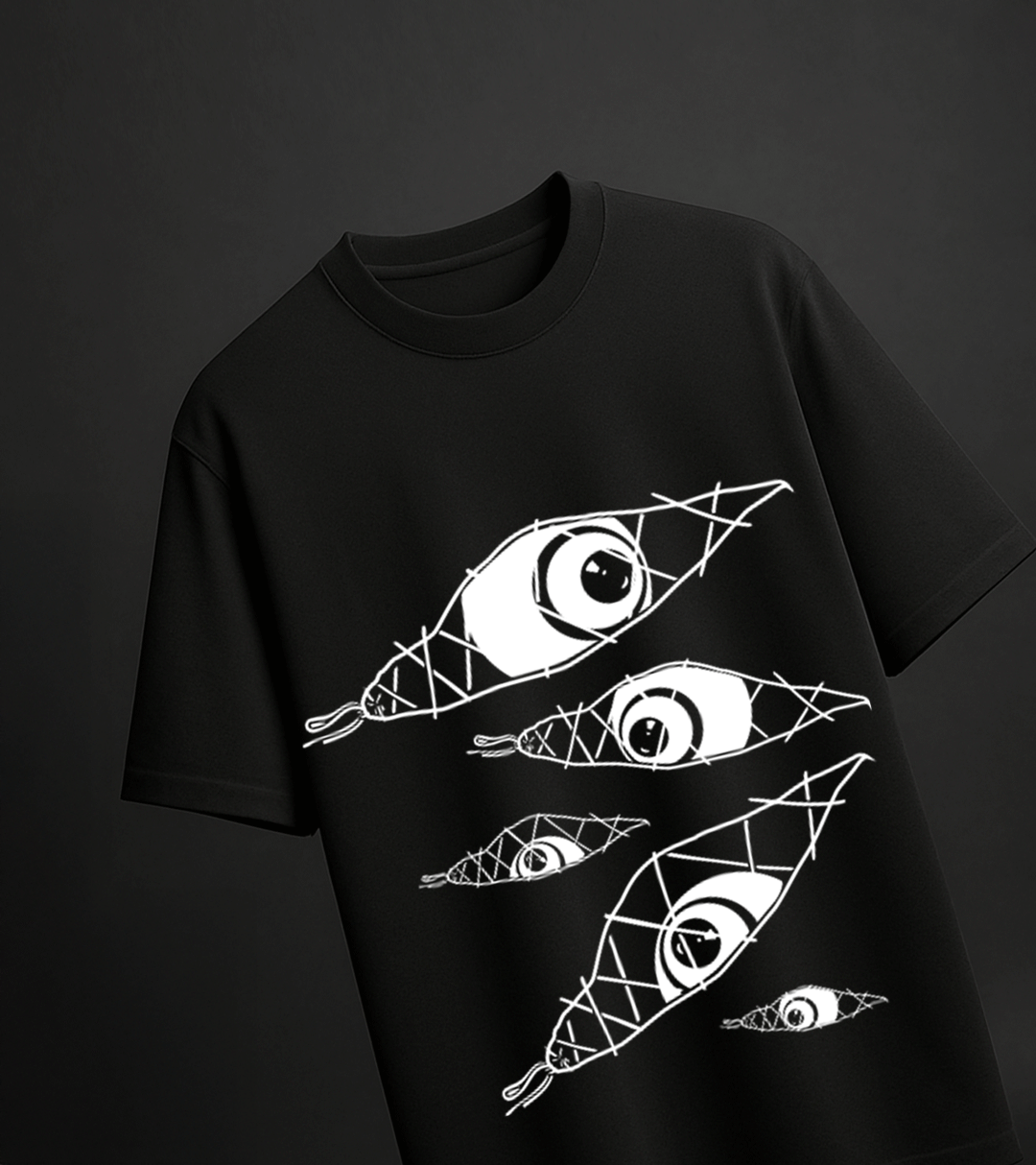 All Eyes On Me - Unisex Terry Oversized Tee