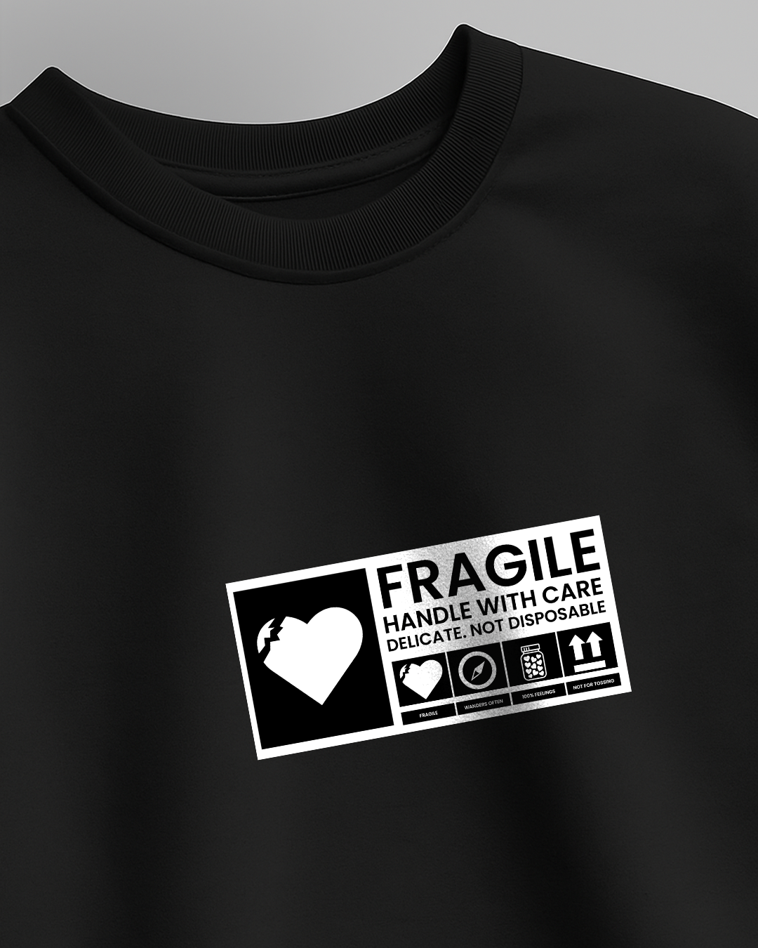 Fragile - Unisex Oversized Classic T-Shirt