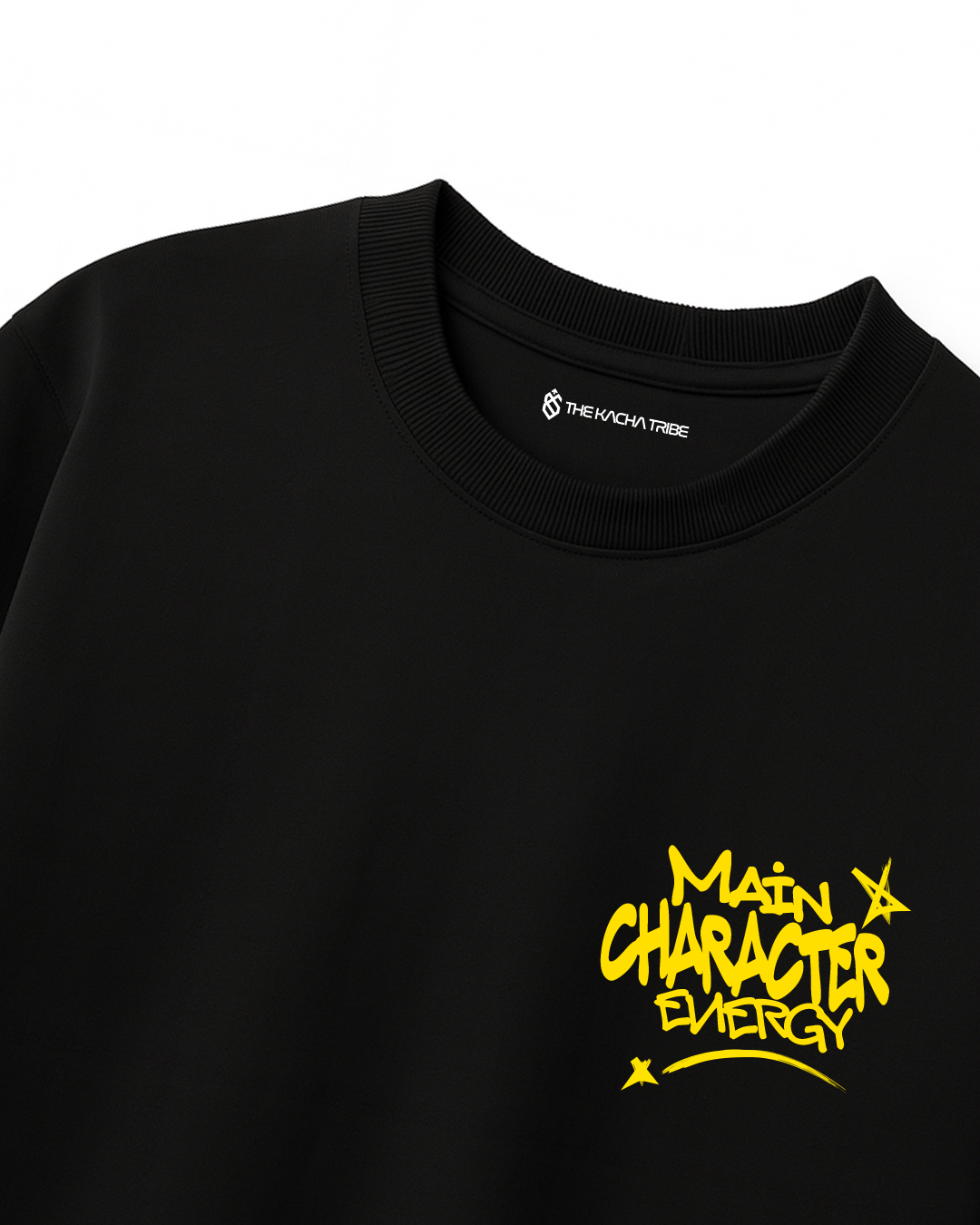 Main Character Energy - Unisex Terry Oversized Tee