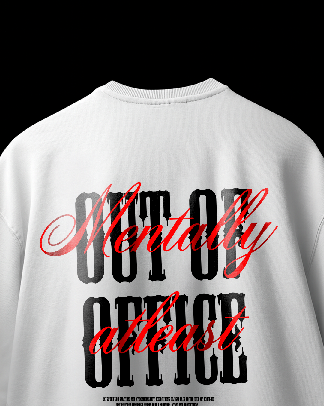 OOO - Unisex Terry Oversized Tee
