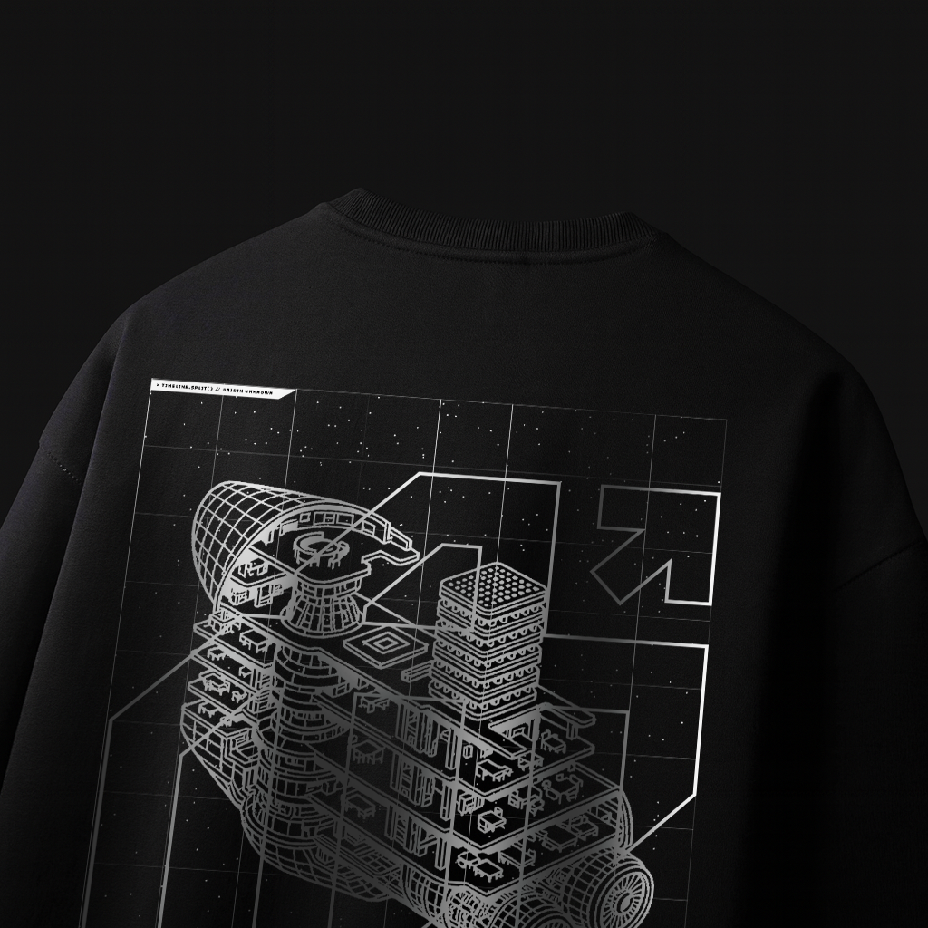 404 - Unisex Terry Oversized Tee