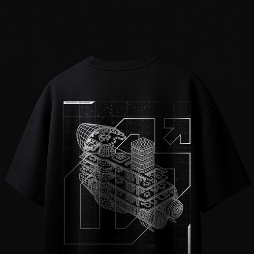 404 - Unisex Terry Oversized Tee