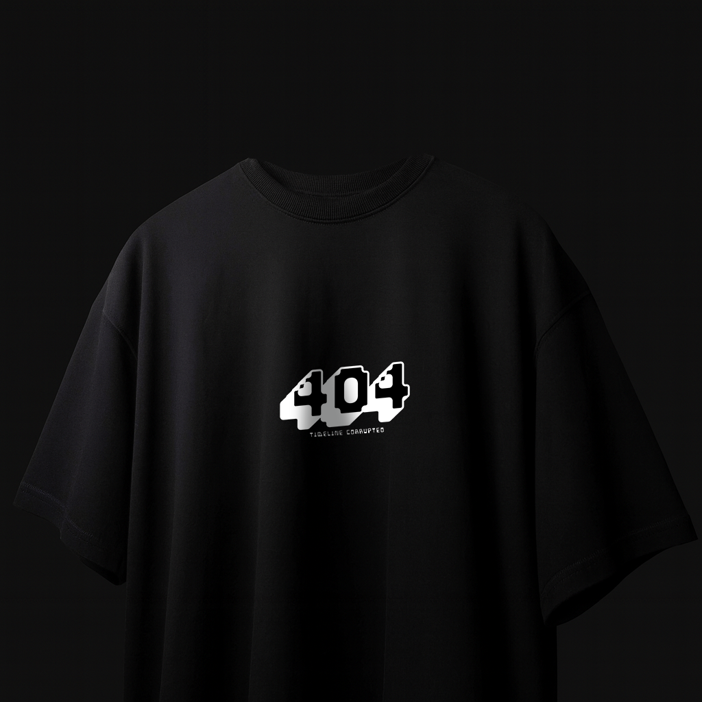 404 - Unisex Terry Oversized Tee