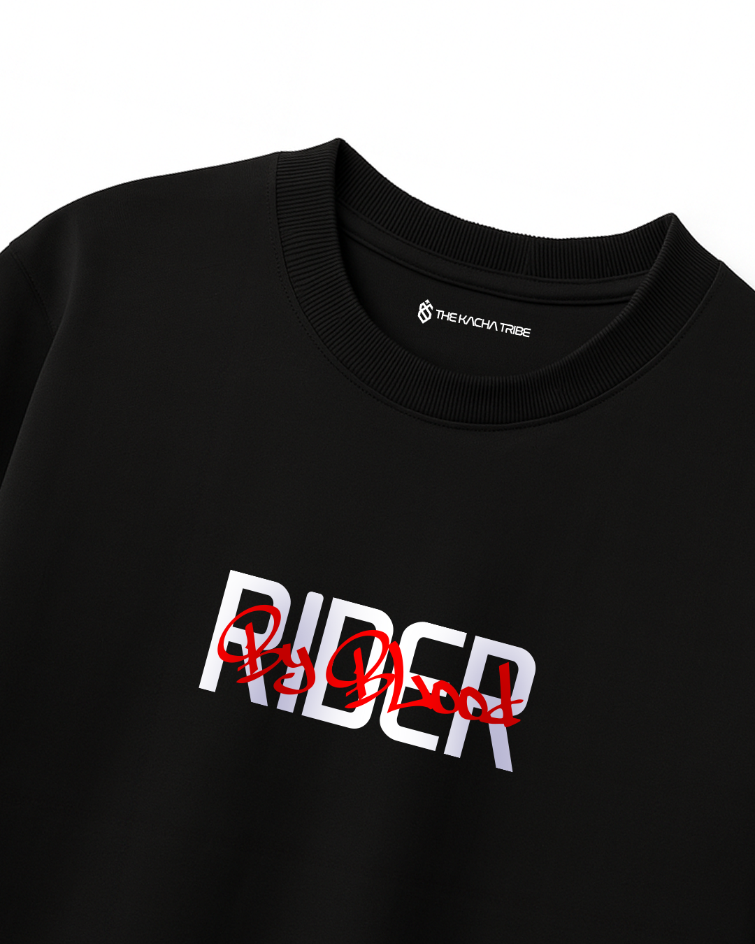 Rider Black - Unisex Terry Oversized Tee