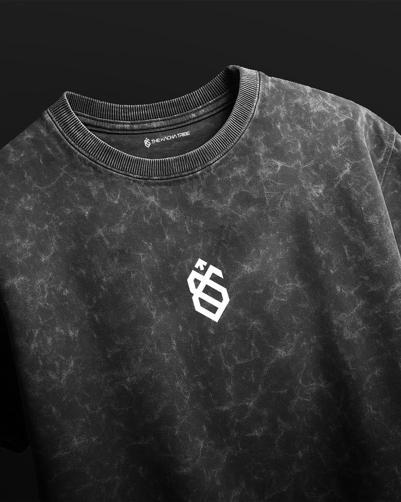 Uttopian Andakadaham - Unisex Acid Washed Oversized Tee