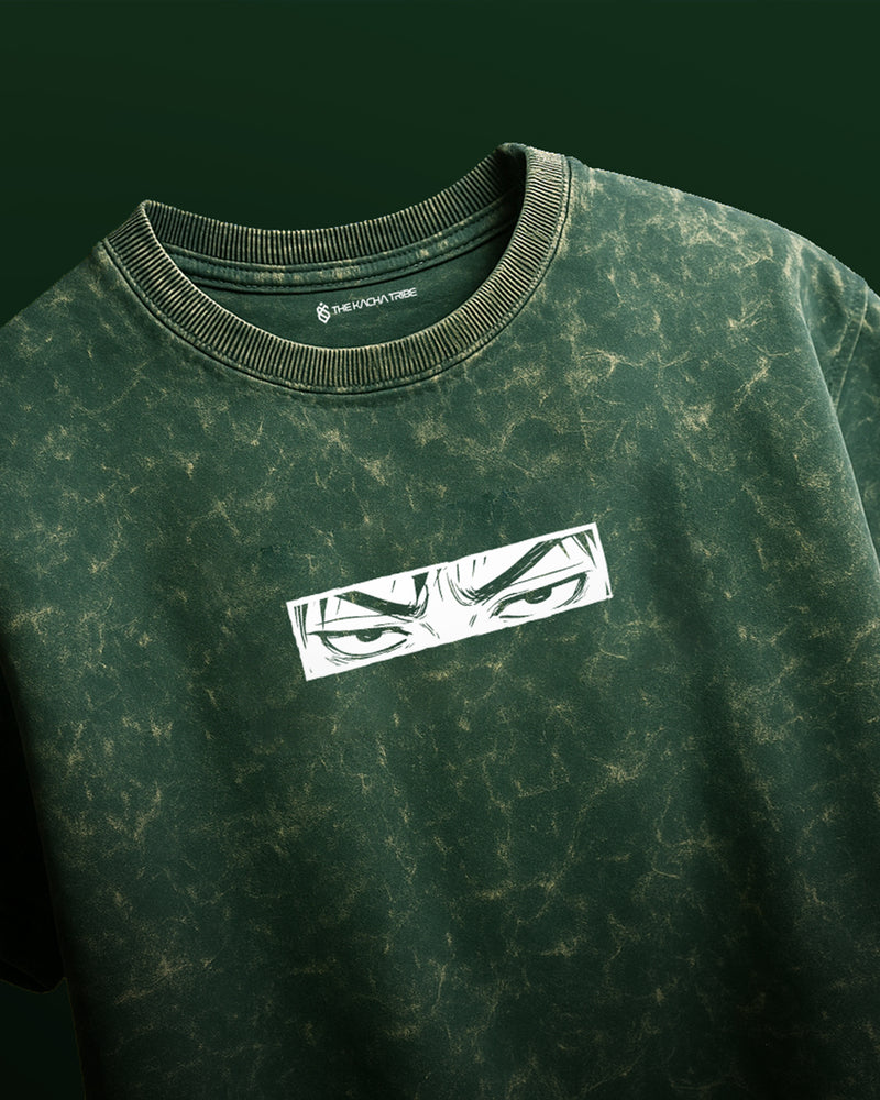 Vikruthi - Unisex Acid Washed Oversized Tee